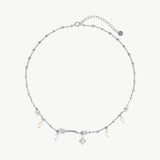 Zephyra Wave Pearl Necklace